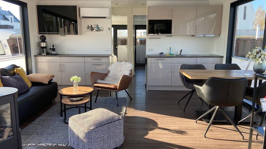 Ferienhaus für 4 Personen, mit Terrasse und Ausblick sowie Seeblick in Peenemünde - 4