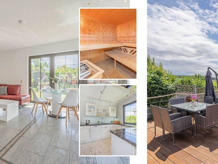 Ferienhaus für 12 Personen, mit Seeblick und Terrasse sowie Garten, mit Haustier in Ückeritz