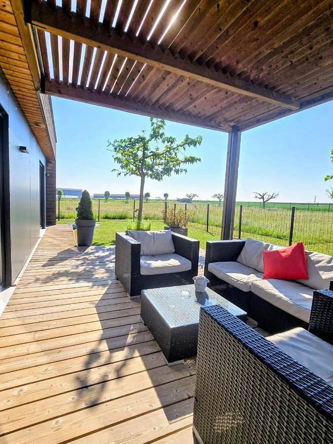 Location de vacances pour 4 personnes, avec Terrasse et Jardin dans Fessenheim-le-Bas
