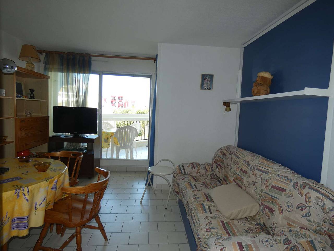Studio entier, Agréable studio cabine proche plage, verdure et commerces, parking privé, pour 4 personnes in Le Couchant, La Grande-Motte
