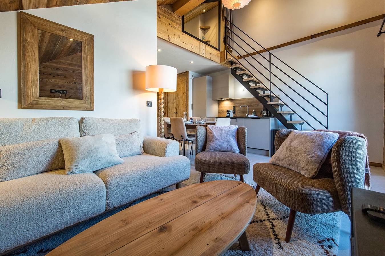 Apartamento vacacional entero, Apartment for 6 people in a new residence on the slopes in La Toussuire, Fontcouverte-la Toussuire