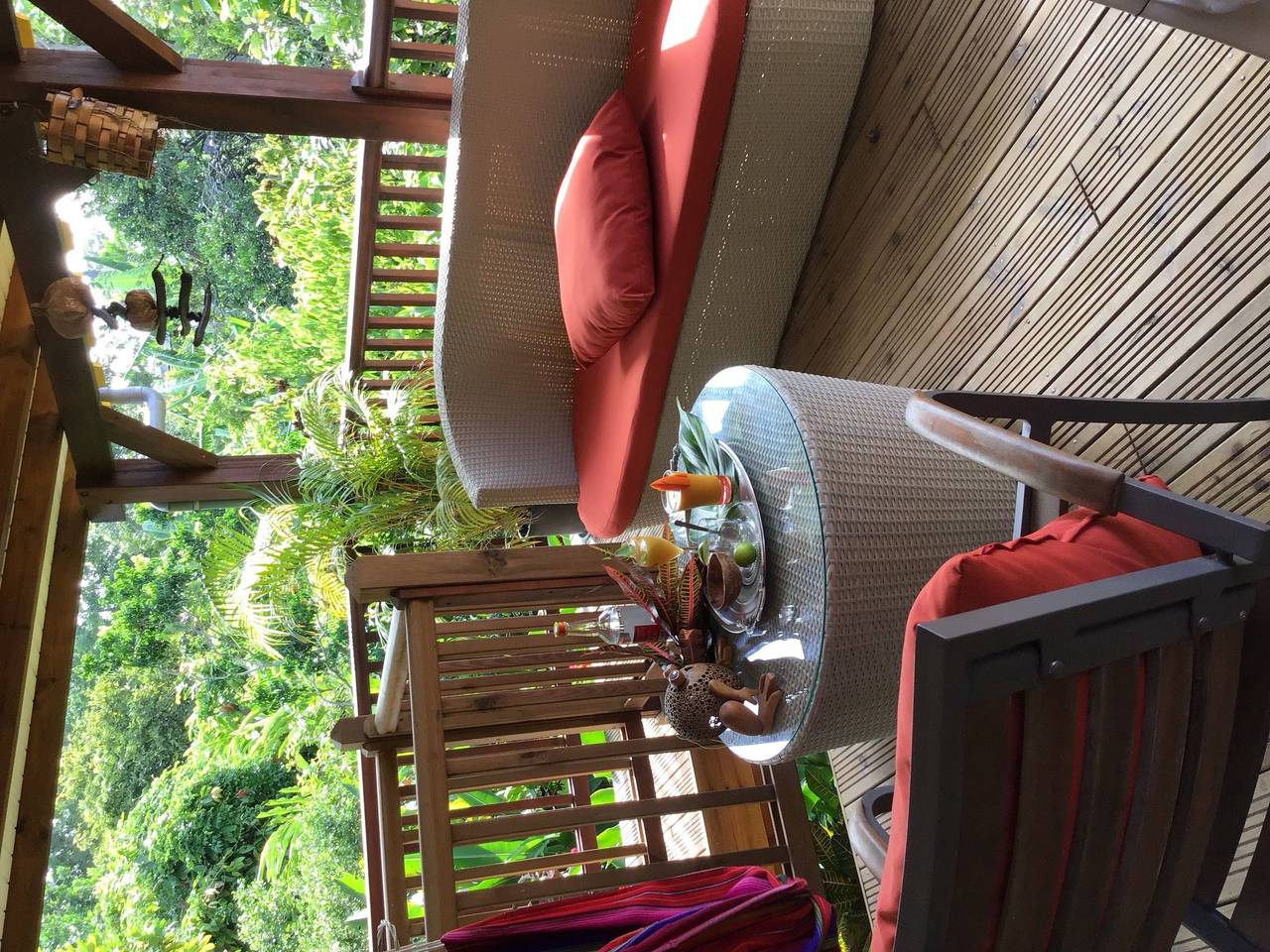 Ganze Wohnung, Wohnung die Orangen Dicke Haut in Sainte-Rose, Guadeloupe