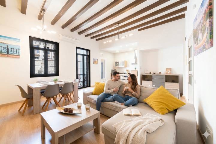 Apartamento de vacaciones para 6 personas, con balcón - 1