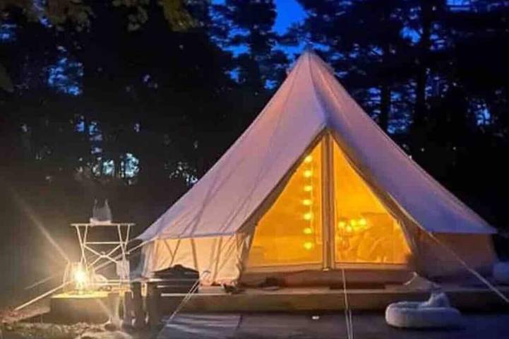 Camping voor 3 personen, met tuin in Zuid-Zweden