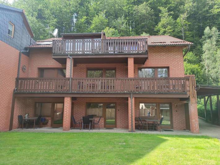 Ferienwohnung für 4 Personen, mit Balkon und Terrasse sowie Garten in Herzberg am Harz - 3
