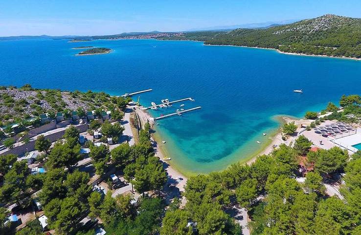 Camping für 6 Personen, mit Garten und Ausblick sowie Pool in Drage (Pakoštane) - 4