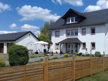 Ferienhaus für 3 Personen, mit Sauna in Geierlay Hängeseilbrücke