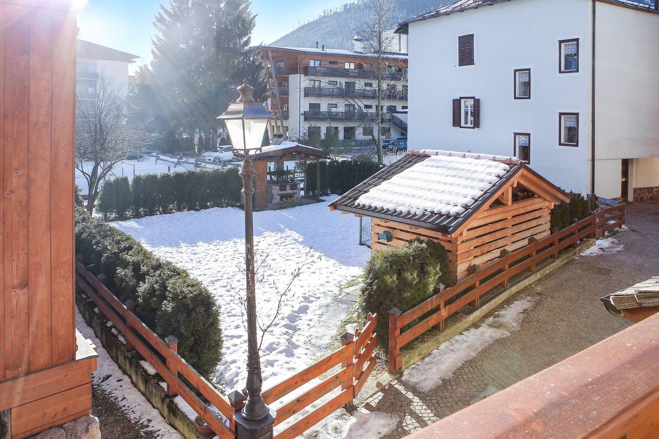 Appartamento intero, Appartamento rustico Casa March 1 con Wi-Fi, balcone, giardino e vista sulle montagne in Moena, Dolomiti Superski
