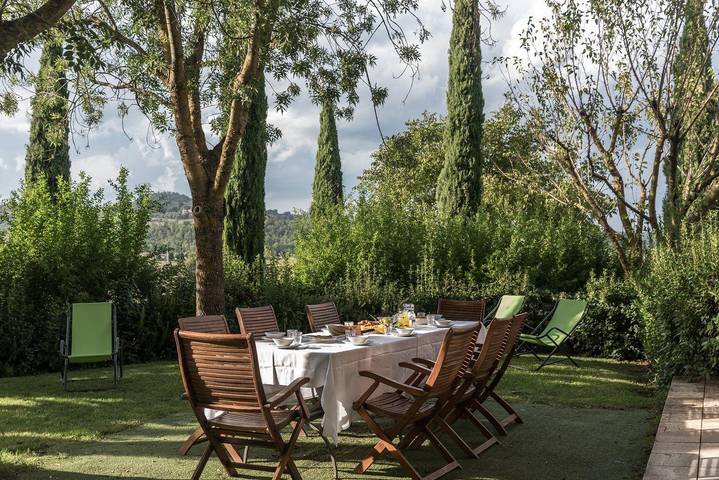 Vakantiewoning voor 10 personen, met tuin en zwembad, met huisdier in Casole d'Elsa