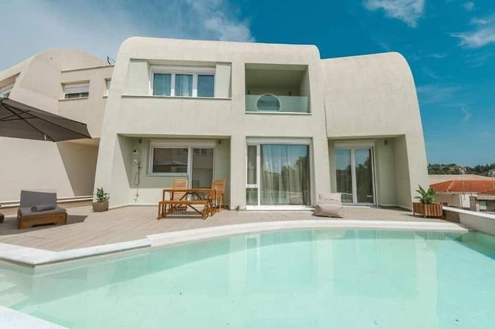 Ferienhaus für 6 Personen, mit Balkon