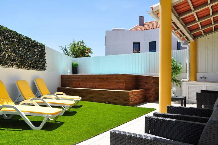 Casa de férias para 8 pessoas, com varanda e jardim em Grândola