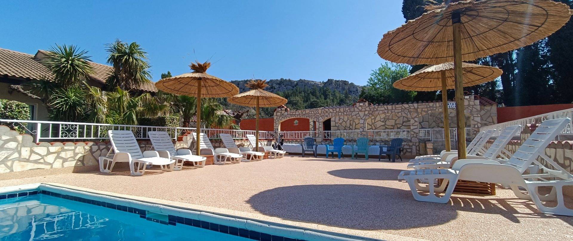 Gîte La Capelle pour 4 personnes, avec piscine in Roquefort-des-Corbières, Côte méditerranéenne (France)