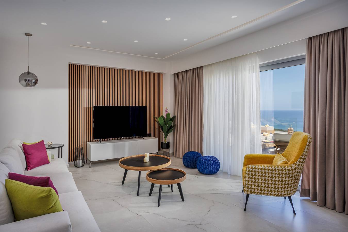 Villa pour 6 personnes avec balcon in Bali (Crète), Région de Réthymnon