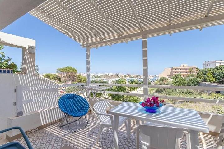 Vakantiewoning voor 3 personen, met terras en uitzicht op Lampedusa