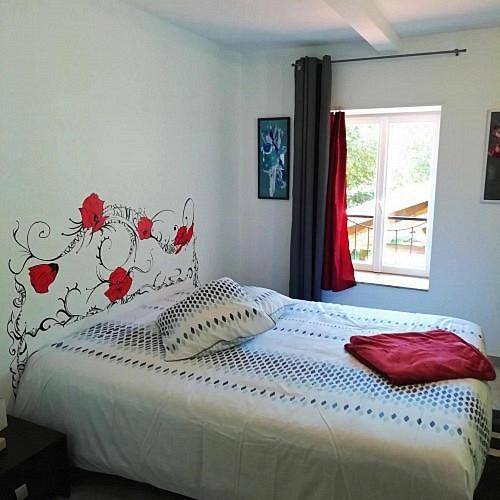 Chambre d’hôte pour 4 personnes, avec vue et jardin, animaux acceptés en Haute-Loire