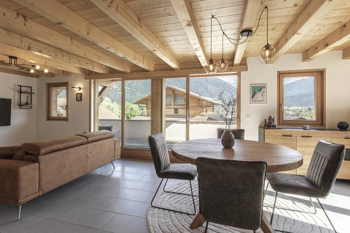Maison de vacances pour 6 personnes, avec terrasse ainsi que jacuzzi et jardin