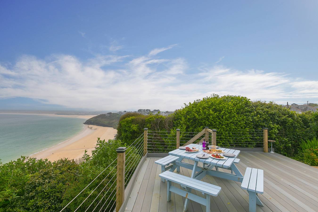 Moonbeams in Carbis Bay, Cornualles