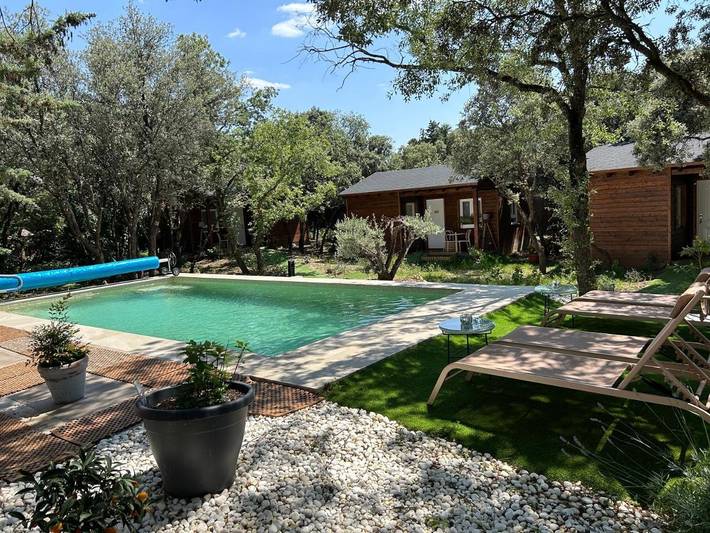 Casa rural para 2 personas, con Balcón y Terraza además de Jardín y Piscina en Miraflores (Madrid)