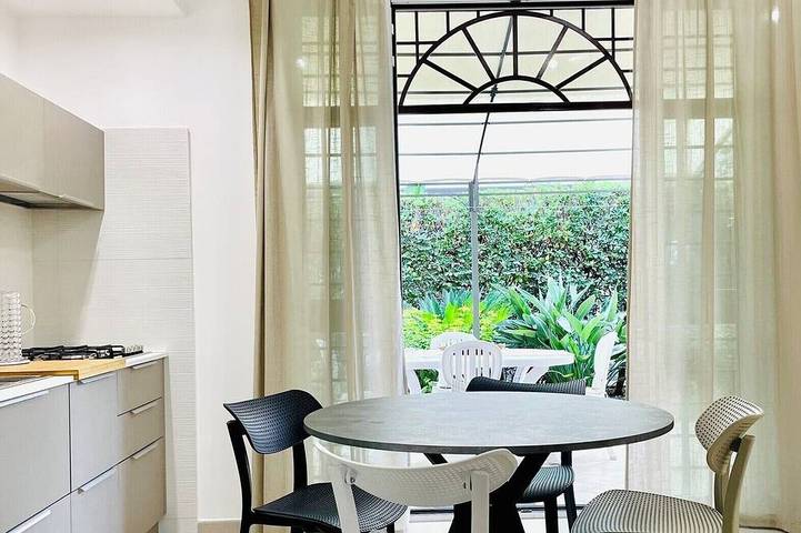 Ferienwohnung für 4 Personen, mit Garten