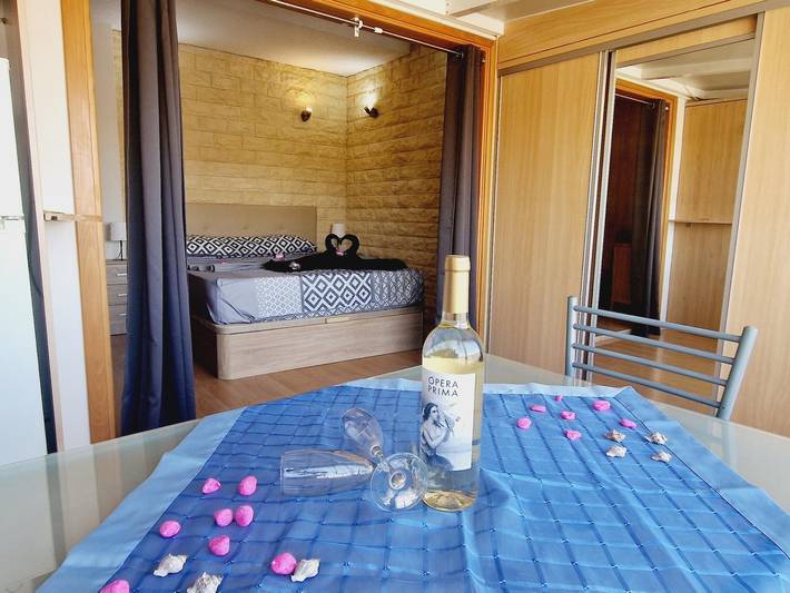 Estudio entero, Beautiful Small Studio on Rooftop, Ocean View in Playa de las Galletas (Arona), Arona 