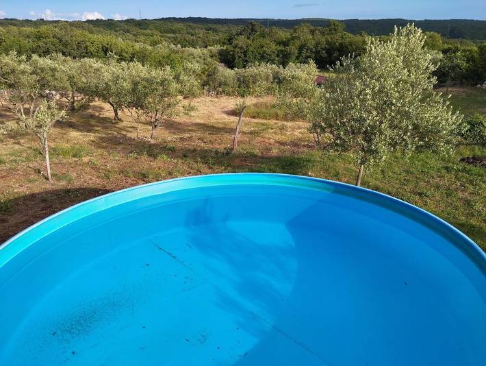 Tente pour 5 personnes, avec piscine ainsi que jardin et vue, animaux acceptés dans Krk - 4