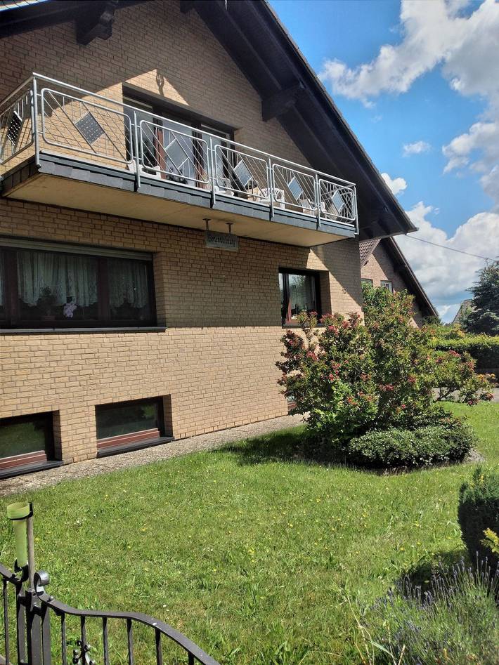 Appartement voor 5 personen, met balkon en tuin in de Eifel