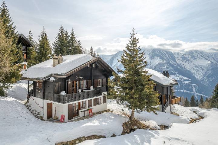 Ferienwohnung für 4 Personen, mit Balkon und Balkon/Terrasse sowie Terrasse in Bettmeralp