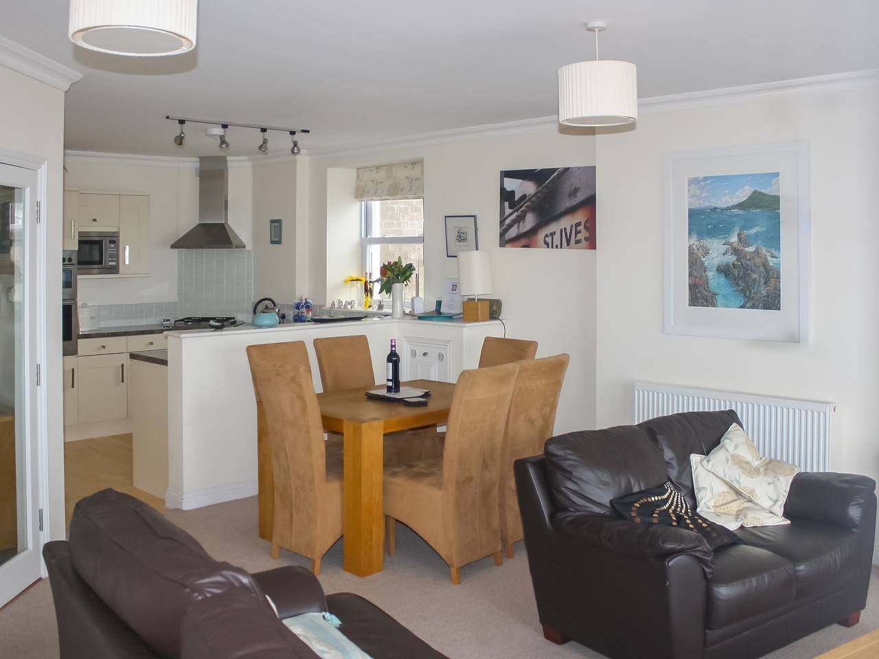Entire apartment, Ocean Breezes in St. Ives, Cornwall