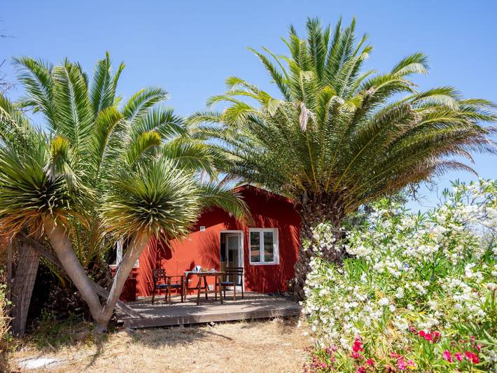 Casa de vacaciones para 4 personas, con jardín en Puntagorda