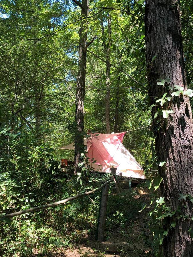 Tente aménagée pour 1 ou 2 personnes in Rennes-les-Bains, Parc naturel régional Corbières-Fenouillèdes