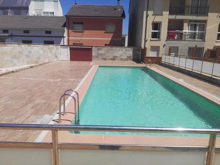 Gîte pour 4 personnes, avec vue ainsi que jardin et piscine à Cervo (Espagne)