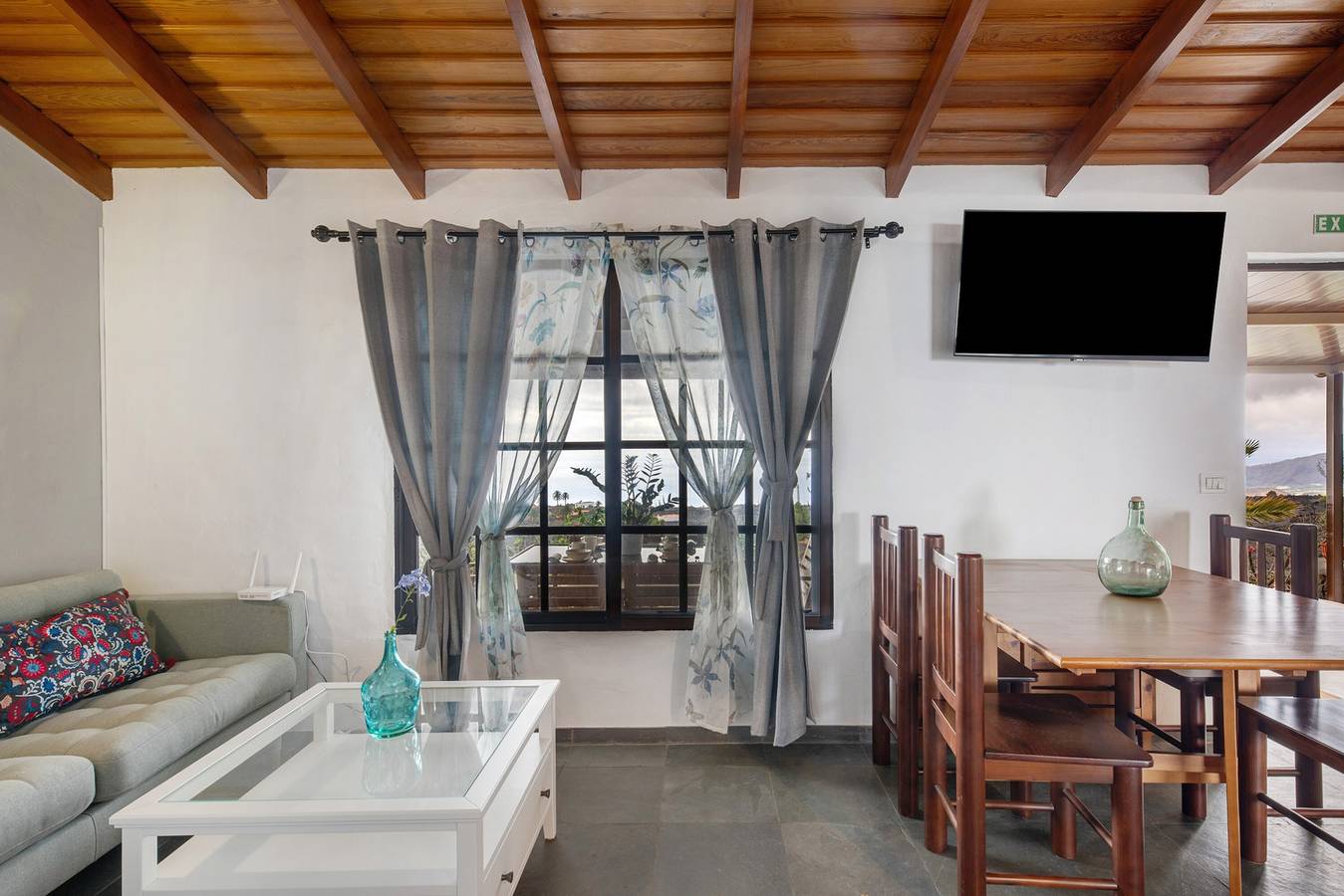 Ferienhaus 'El Mirador Del Atlántico' mit Meerblick, Wi-Fi und Klimaanlage in Las Manchas, Los Llanos de Aridane