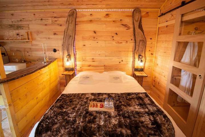 Gîte pour 2 personnes, avec jacuzzi ainsi que terrasse et jardin à Diges - 3