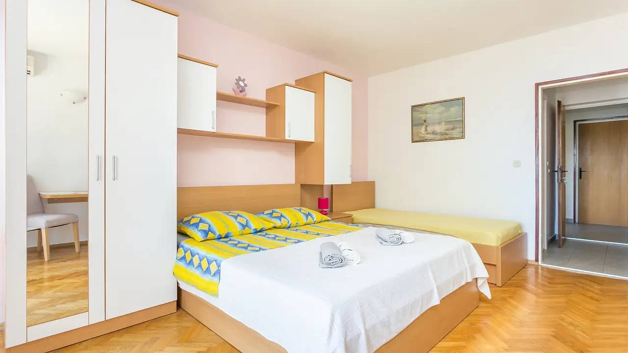 Studio entier, Studio für 3 Personen (25 m²) in Brela in Brela, Makarska riviera