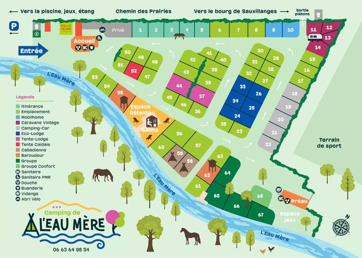 Eco Lodge - 25m² - 2 Zimmer - Terrasse 12m² - heizung 5 bis 6 Personen - 5 Personen. im Preis inbegriffen in Esplantas-Vazeilles, Haute-Loire