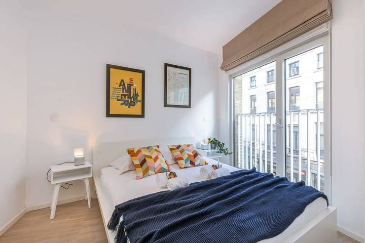 Ferienwohnung für 2 Personen, mit Balkon/Terrasse, kinderfreundlich in Antwerpen - 4