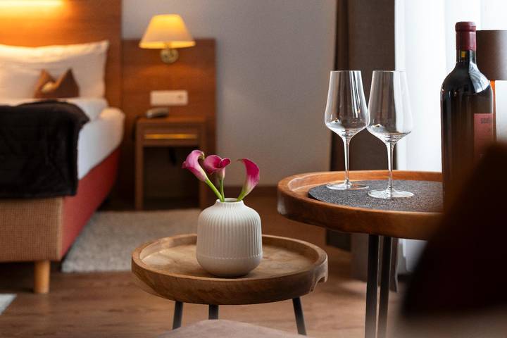 Hotel für 3 Personen, mit Garten und Balkon sowie Sauna und Whirlpool in Sankt Oswald-Riedlhütte - 3