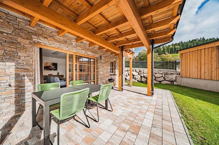 Ferienwohnung für 4 Personen, mit Terrasse und Garten, mit Haustier in Rußbach am Paß Gschütt