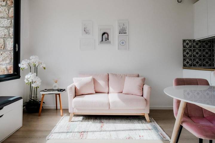 Appartement de vacances pour 2 personnes, avec vue et jardin