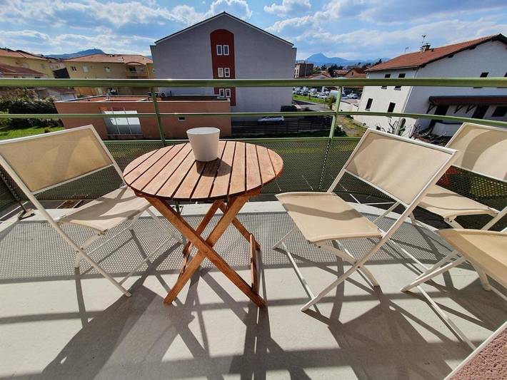 Appartement de vacances pour 6 personnes, avec balcon et vue