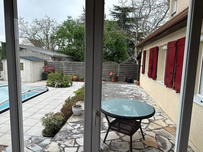 Gîte pour 2 personnes, avec vue et terrasse à Gargenville