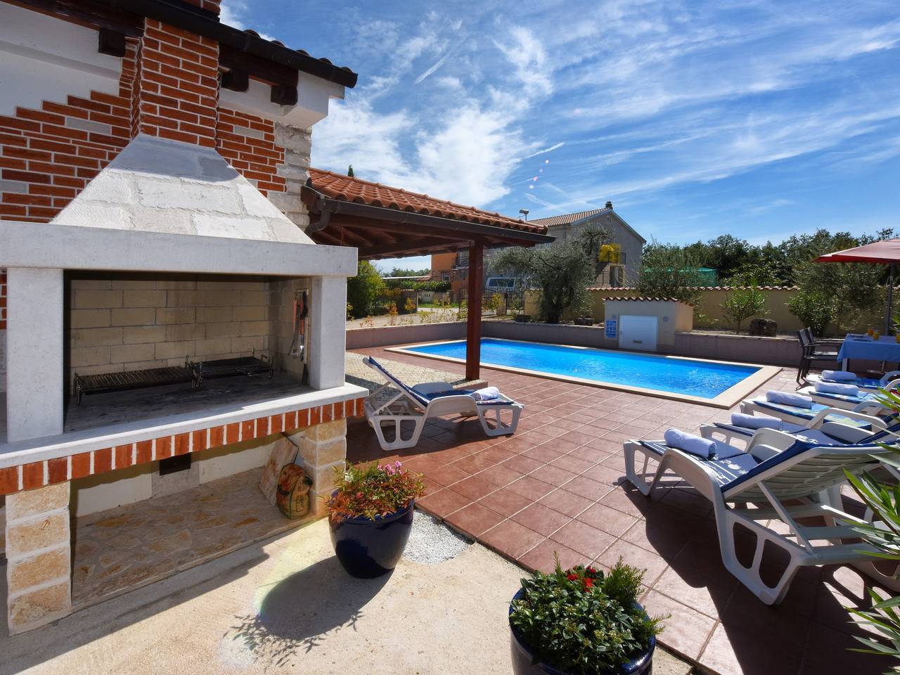 Villa Cherry House with pool in Visnjan, Općina Višnjan
