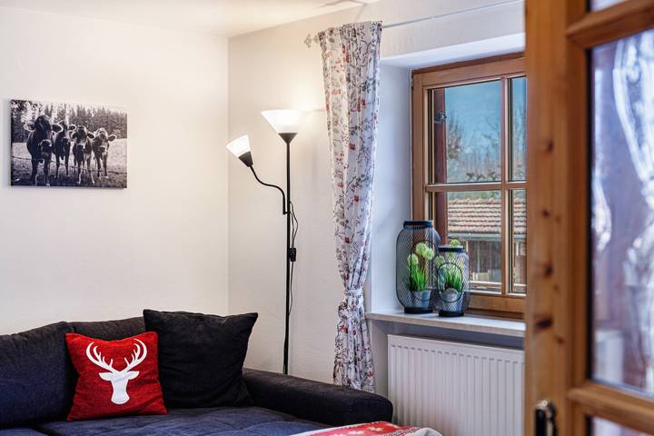 Ferienwohnung für 6 Personen, mit Balkon und Garten in Halblech - 4