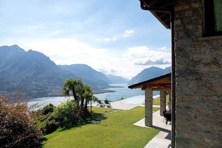 Villa pour 8 personnes, avec balcon ainsi que jardin et vue sur le lac dans Lac de Côme - 3