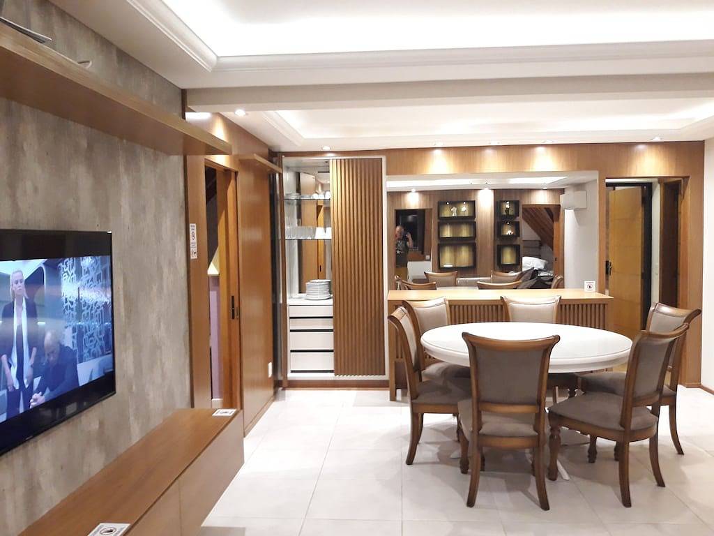 Ganze Wohnung, Gramado Penthouse Apartment 16- 4Dorm Deluxe Modern Klimatisiert !!! in Gramado, Rio Grande do Sul