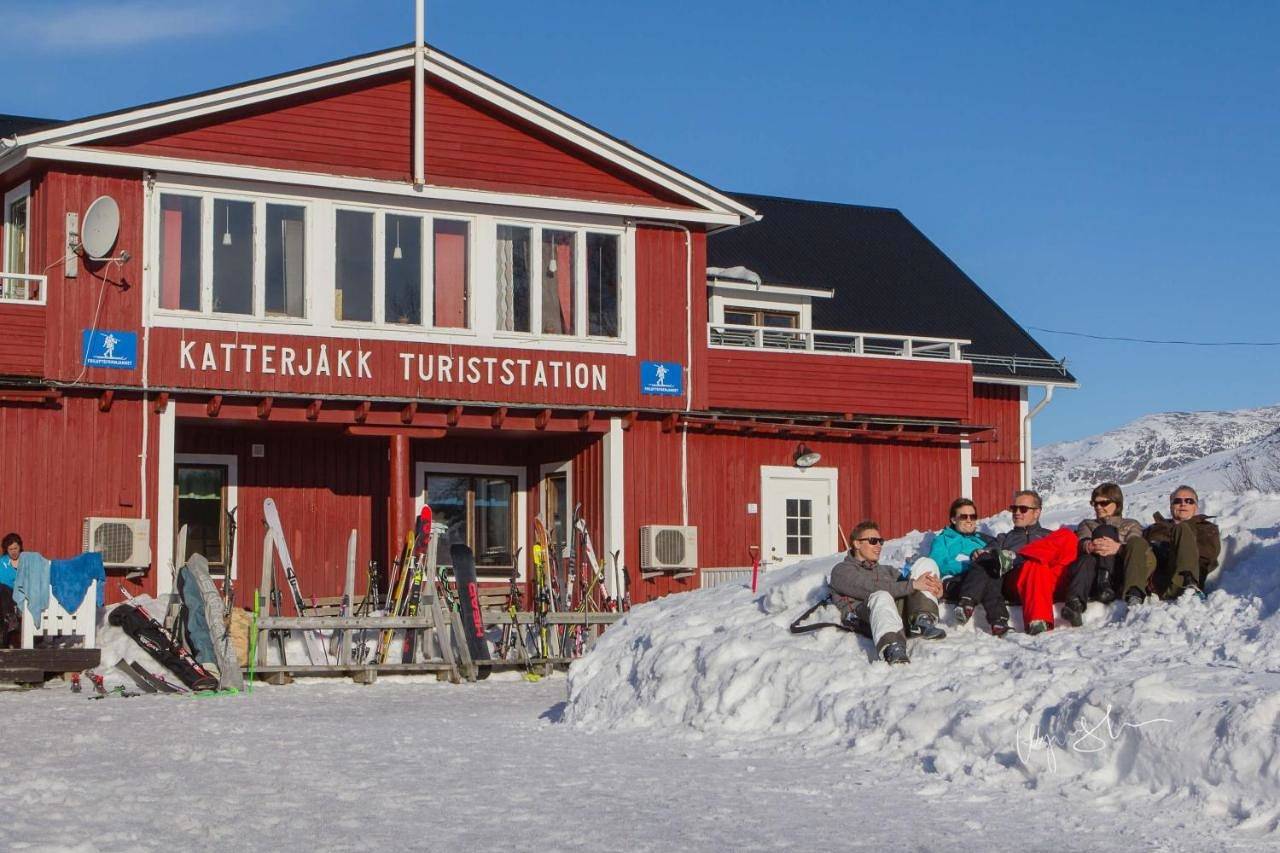 Katterjokk Turiststation in Kiruna, Laponie (Suède)