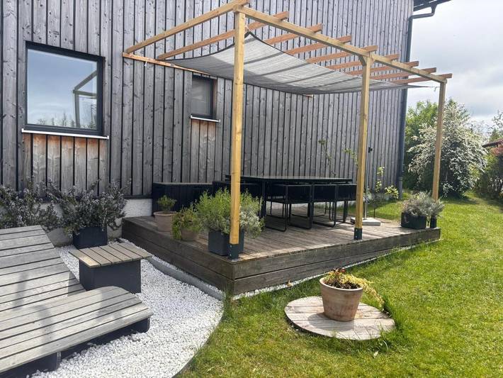 Ferienwohnung für 6 Personen, mit Balkon und Terrasse sowie Garten und Ausblick in Petting - 3