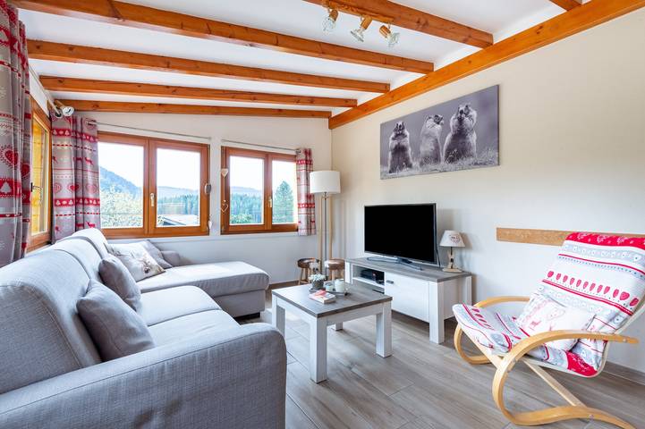 Location de vacances pour 10 personnes, avec jardin et balcon dans La Bresse-Hohneck - 2
