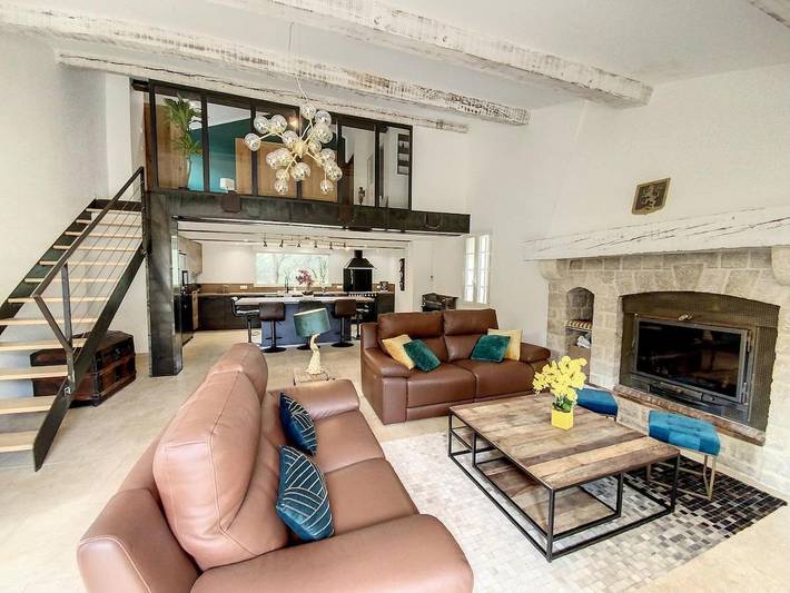 Location de vacances pour 8 personnes, avec jardin et vue, animaux acceptés à Loupian - 3