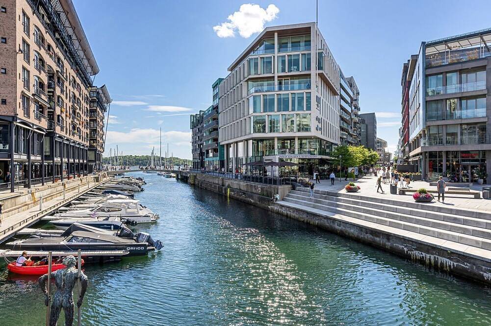 Ganze Wohnung, 2br on Tjuvholmen with sea view in Frogner, Oslo